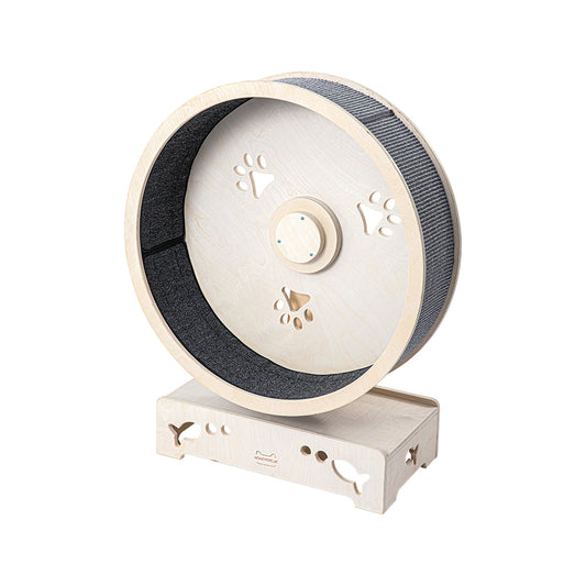 HONEYPOTCAT Fit & Fun Active Runner Wood Cat Wheel Flex 93cm